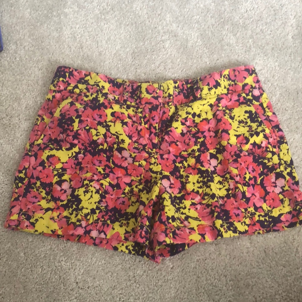 Loft floral shorts